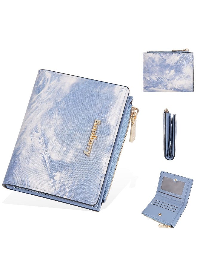 Women's Purse Short Fashion Zipper Buckle Wallet Multi-card Coin Purse Woman