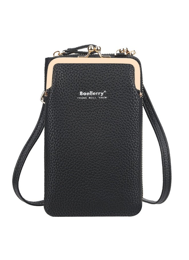 Korean Mobile Phone Bag Vertical Women's Bag Fashion Senior Sense Women's Single Shoulder Crossbody Bag Purse