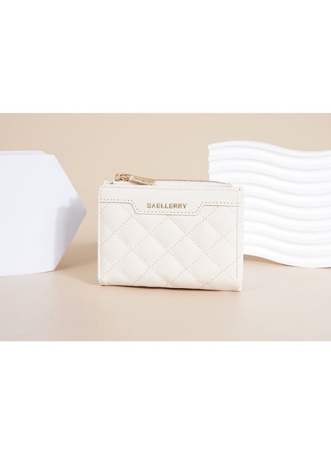 Women's Wallet Short Fashion Coin Purse Multi-card Zipper Buckle Clip Women