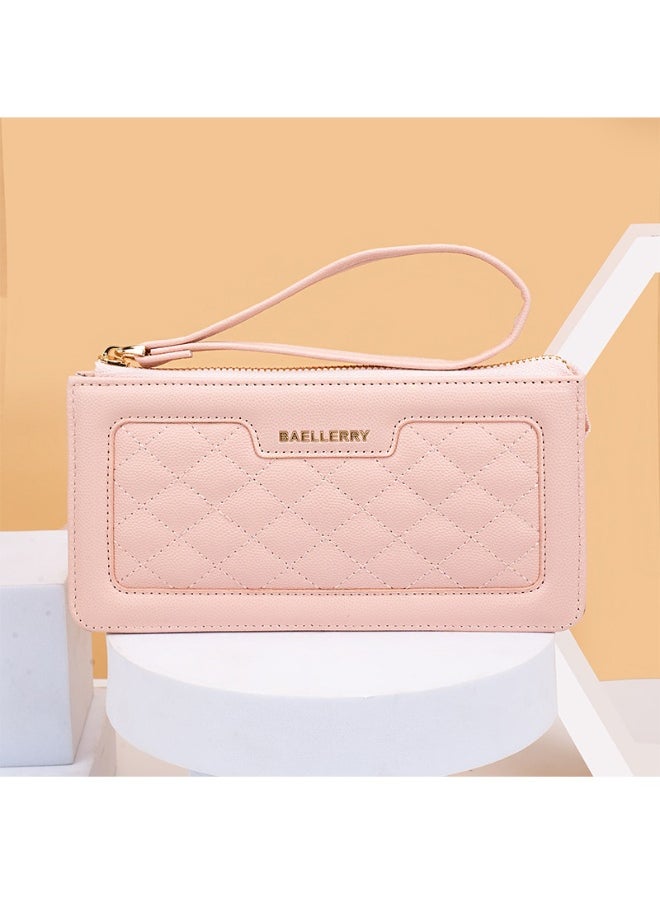 Fashion Crossbody Bag for Women Long Purse European and American Multi-functional Zipper Clutch Bag