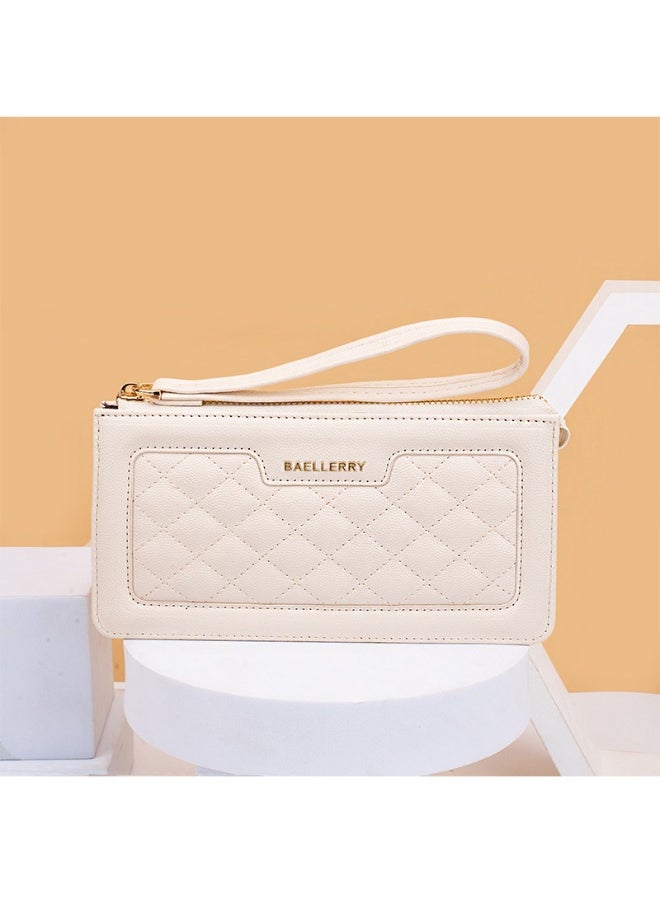 Fashion Crossbody Bag for Women Long Purse European and American Multi-functional Zipper Clutch Bag