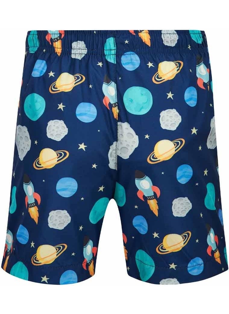 Remsa Swimsuit Swim Shorts Boy Baby Astro S214 Dark Navy Blue