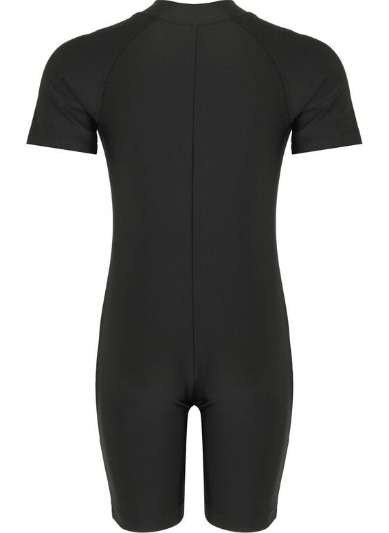 Remsa Swimsuit Jumpsuit Short Sleeve Shorts Kids Baby Swim Swimsuit 5155 Black