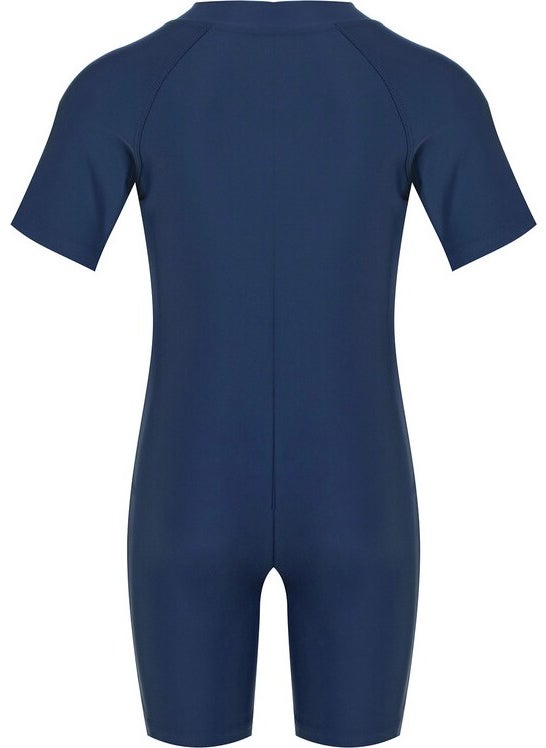Remsa Swimsuit Jumpsuit Shorts Swimsuit 5155 Light Navy Blue