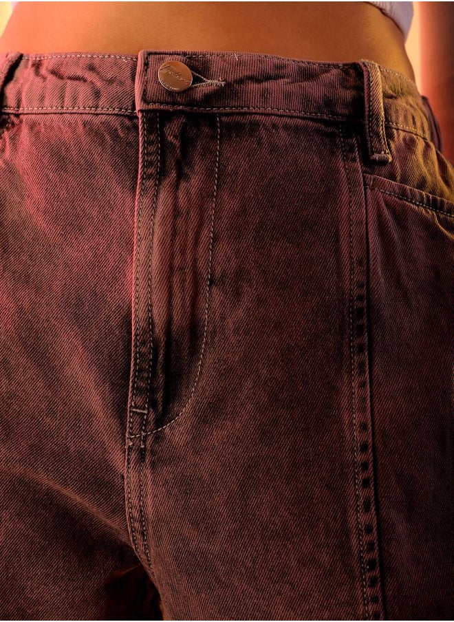 Women Anti Fit Solid High-Rise Jeans