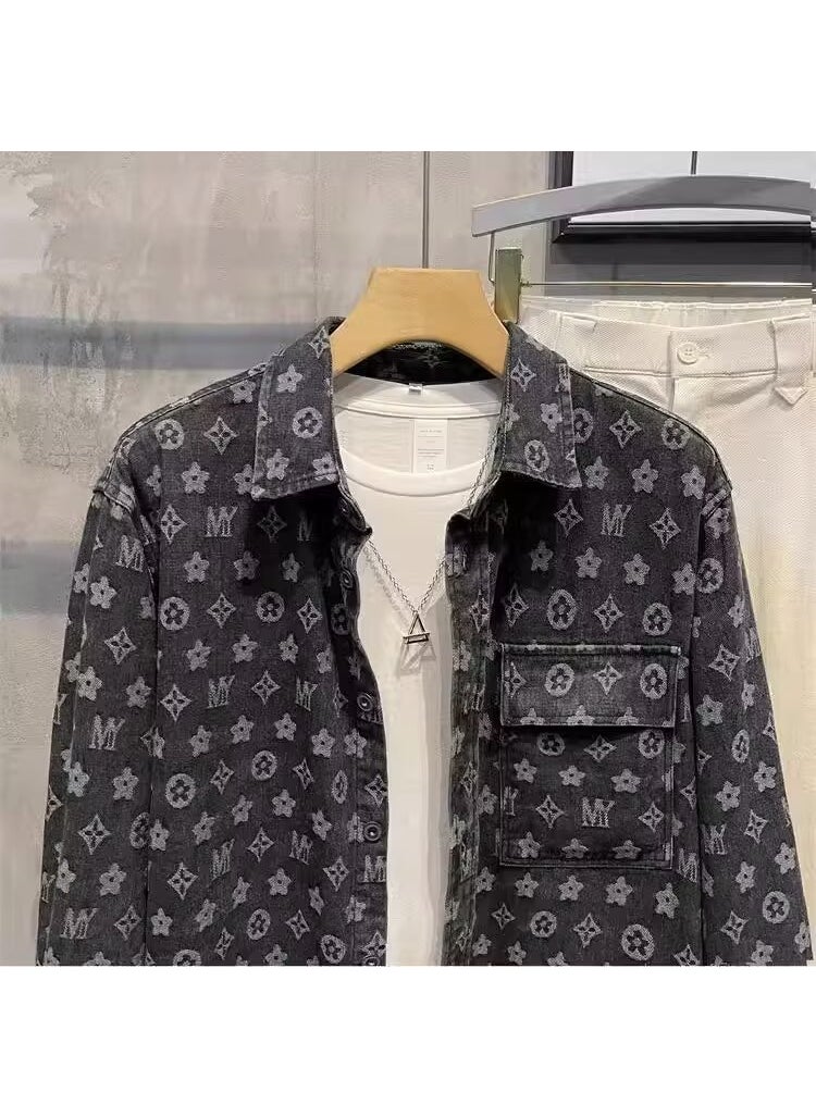 New Arrival Cross-border Inventory Lightweight Cropped Jacket For Men Luxurious Niche Street Style American Style Top Trendy Black