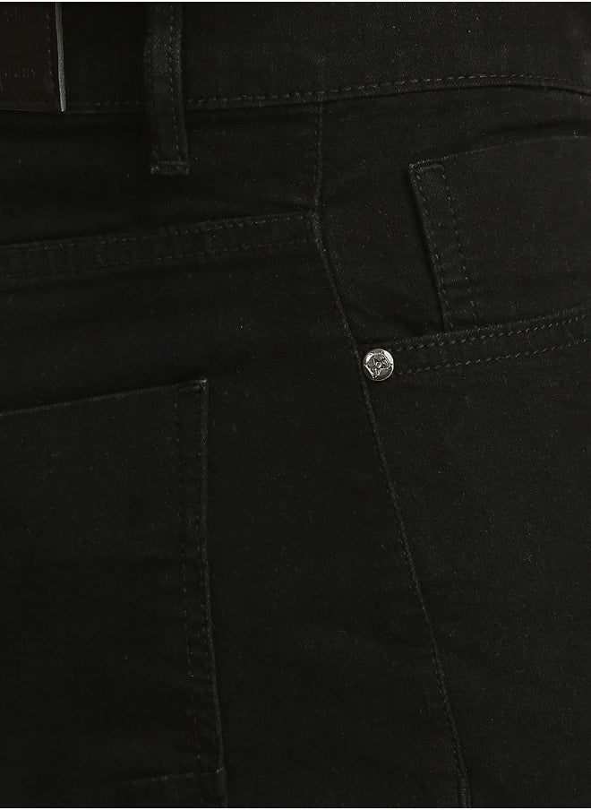 Men Black Slim Fit Stretchable Jeans
