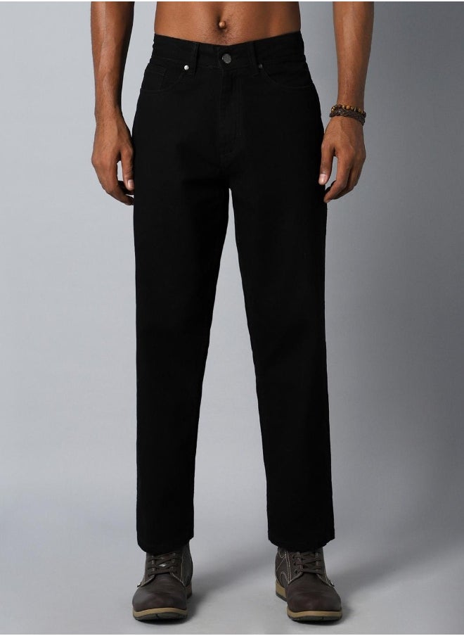 Men Black Jeans