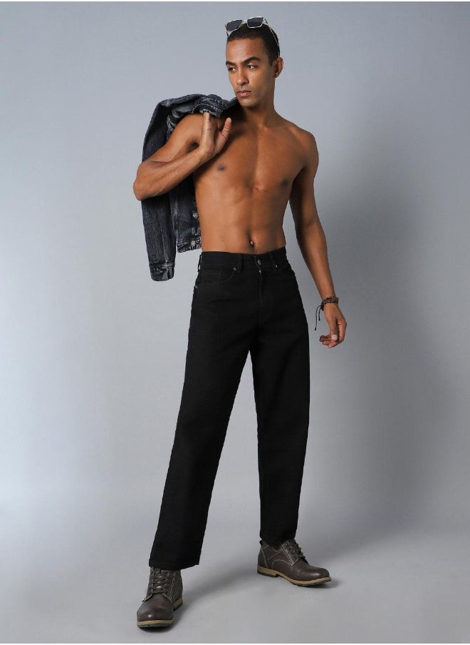 Men Black Jeans