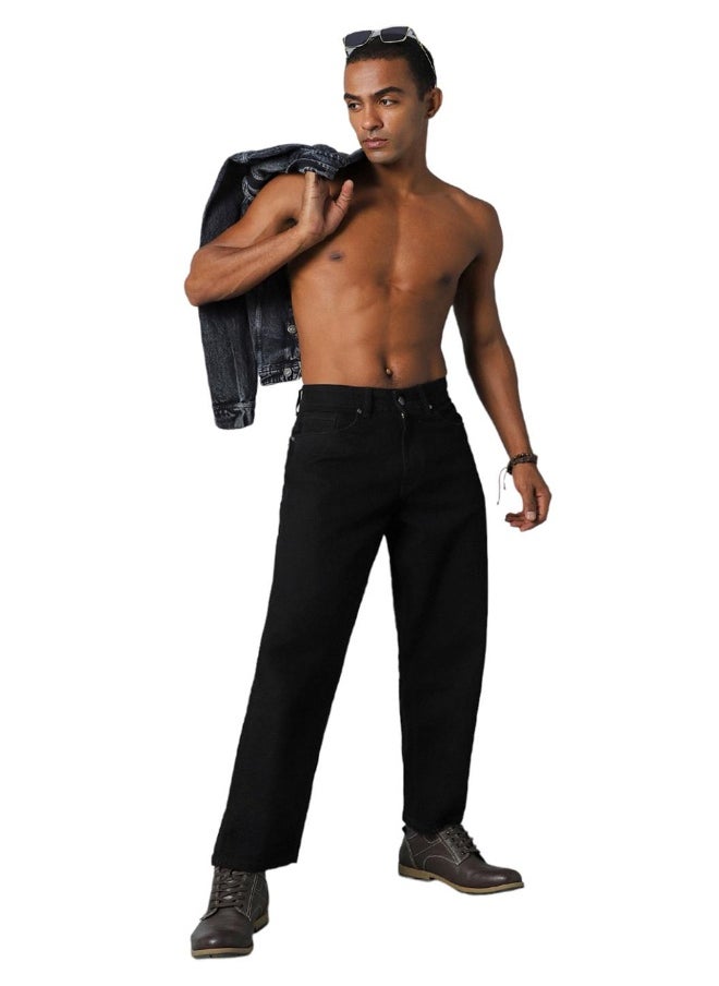 Men Black Jeans