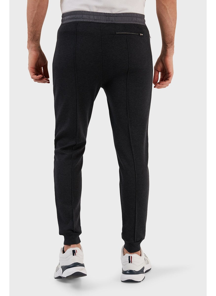 Cotton Waistband Pocket Jogger Pants Men's Trousers 614300210