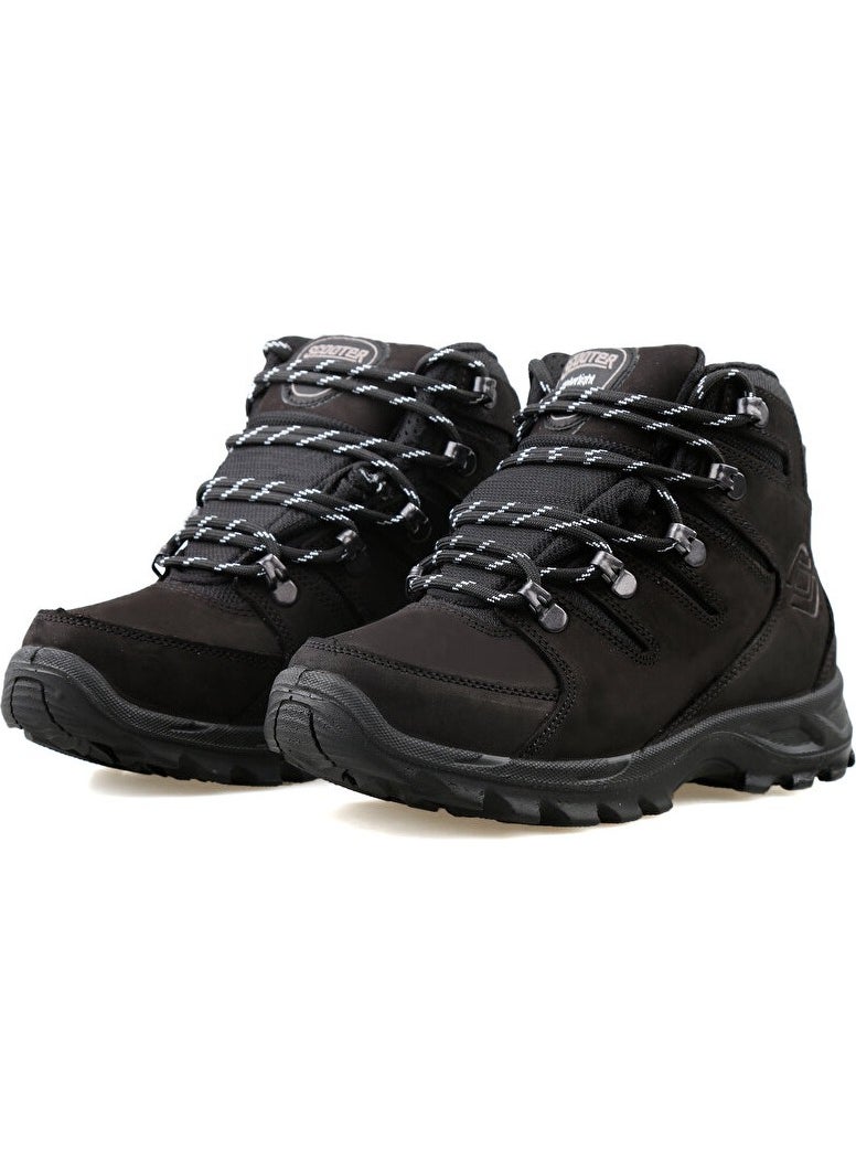Nubuck Black Women's Outdoor Boots G5558NS Black