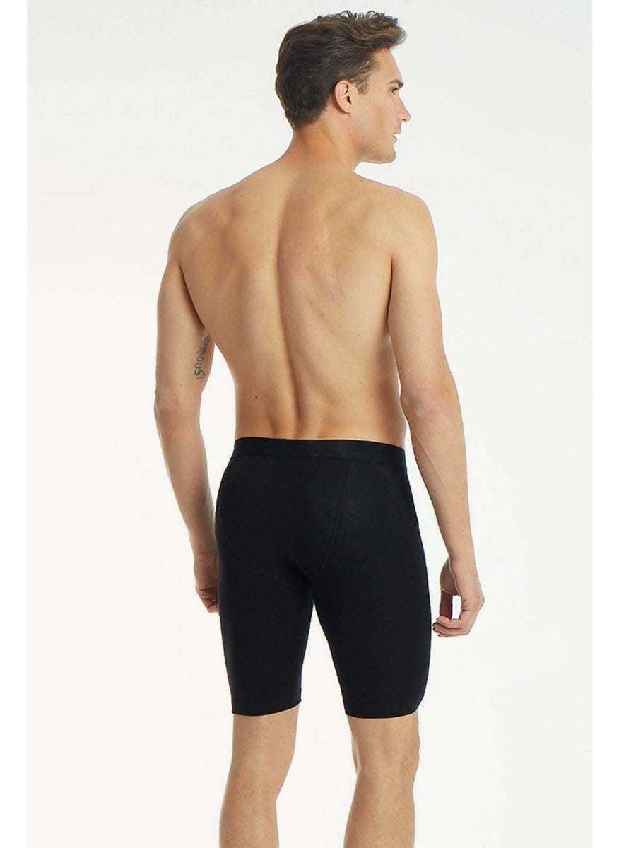 Passion Elite Men's Elastane Long Boxer 1253 - 3 Pieces