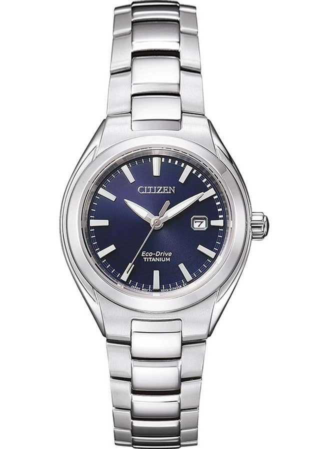 Eco Drive Titanium Women's Wristwatch Waterproof