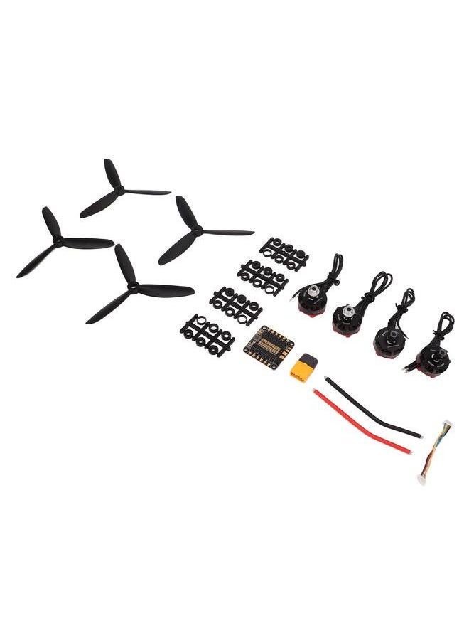 2205 2300kv Brushless Motor 4 In 1 30A ESC 5045 Propeller Set for RC FPV Racing Helicopter Drone