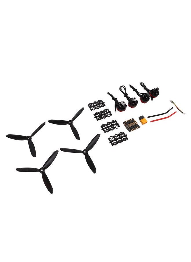2205 2300kv Brushless Motor 4 In 1 30A ESC 5045 Propeller Set for RC FPV Racing Helicopter Drone