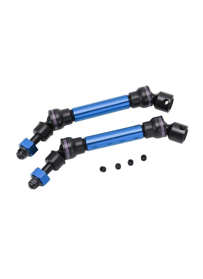 RC Drive Shaft Set Aluminum Alloy Steel Front Rear Drive Shaft RC Accessories for Arrma 1/10 3S Senton Blue