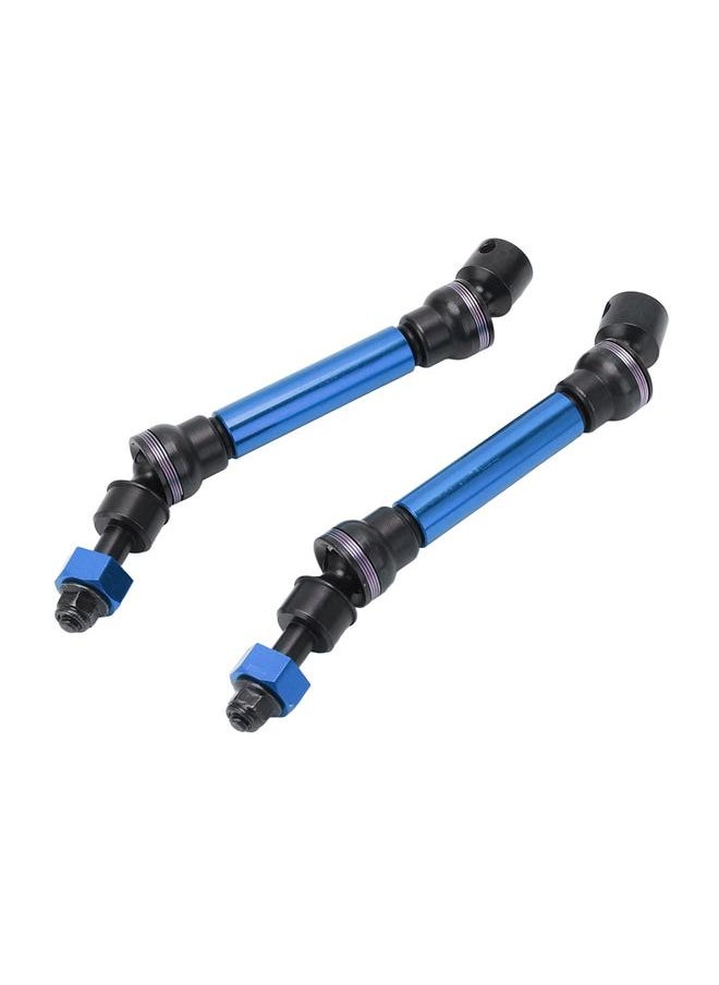 RC Drive Shaft Set Aluminum Alloy Steel Front Rear Drive Shaft RC Accessories for Arrma 1/10 3S Senton Blue