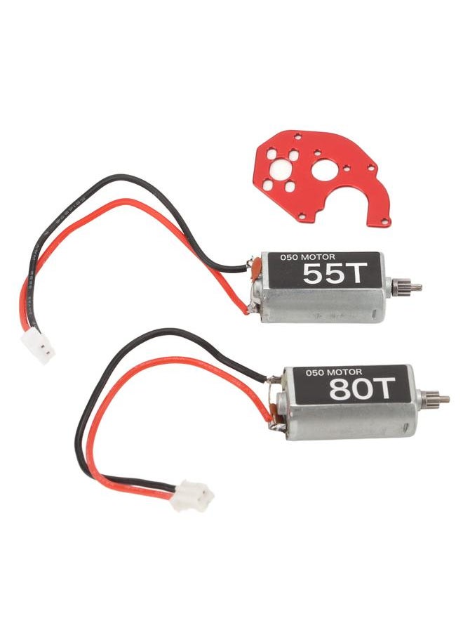 55T 80T RC Motor High Torsion Brushed Motor Replacement for AXIAL SCX24 1/24 RGT RC Crawler Car