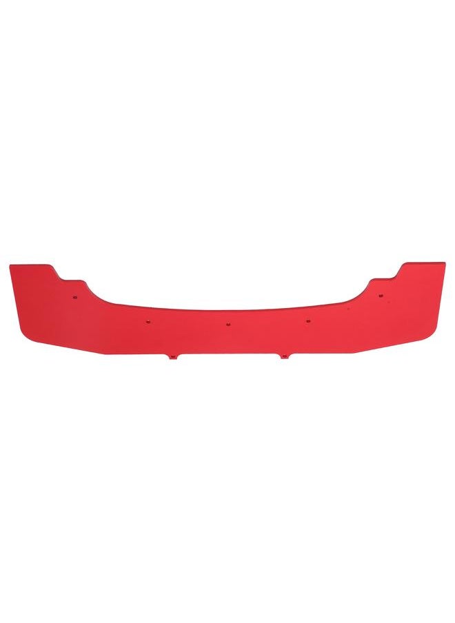 RC Front Bumper Aluminium Alloy Wearproof Easy Installation No Rusting Stable Front Splitter for ARRMA Red