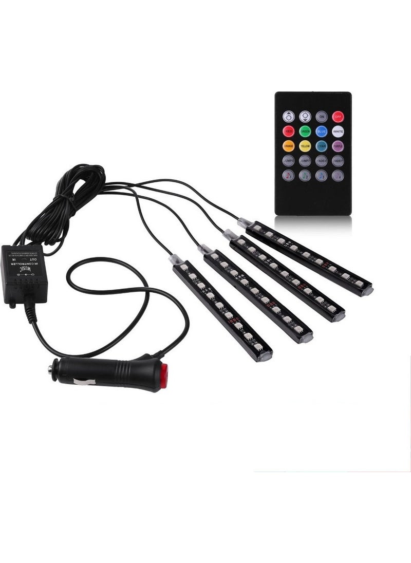 Music Sensitive Remote Controlled Car Rgb Led