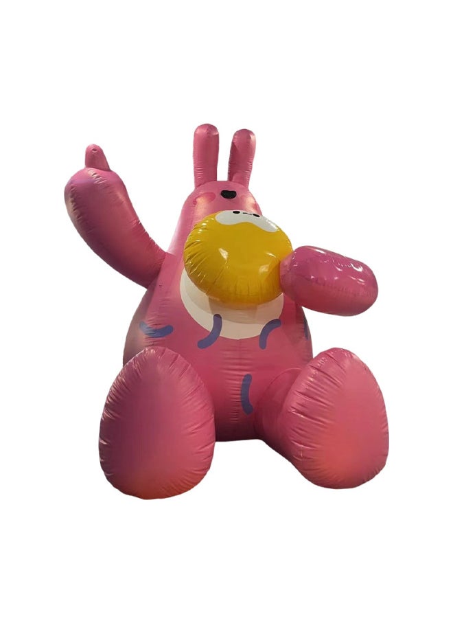 Straight Hair Large Mascot Shopping Mall Opening Campaign Advertising Props Inflatable Cartoon Doll Air Mold-Color:Customized According To Drawings-Specifications:1.70*1