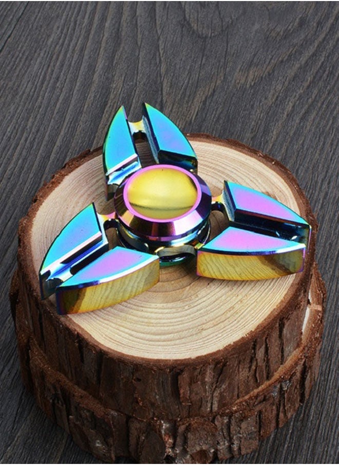Fidget Spinner Multicolored Reduces Stress And Anxiety Kills Boredom For Kids Adults inch