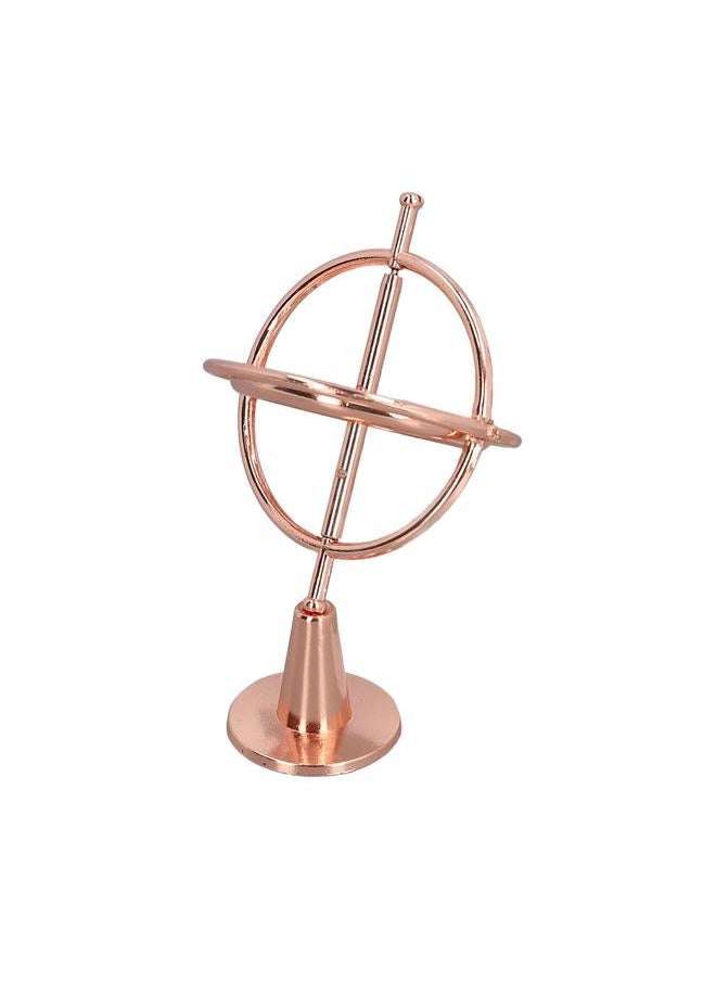 Alloy Gyroscope Toy Balance Relaxing Multi Functional Decompression Finger Rose Gold