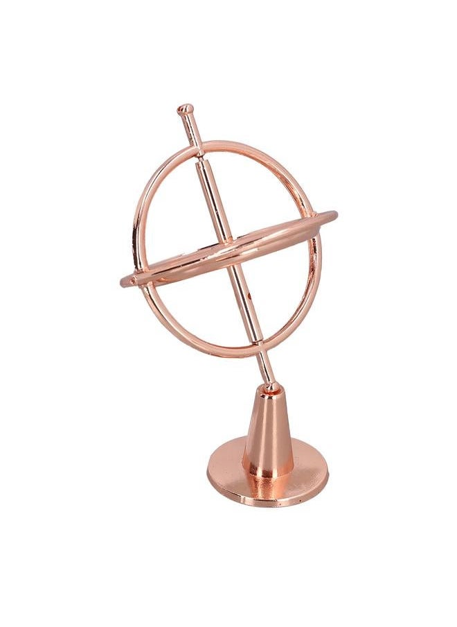Alloy Gyroscope Toy Balance Relaxing Multi Functional Decompression Finger Rose Gold