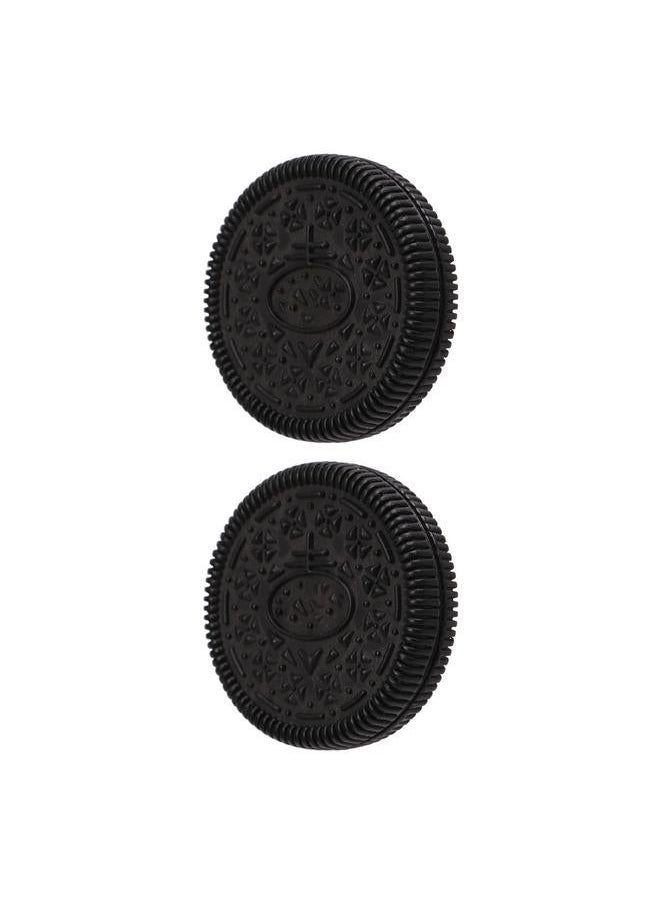 2 PCS Fidget Slider Biscuit Shape Magnetic Push Fingertip Stress Relief Toys