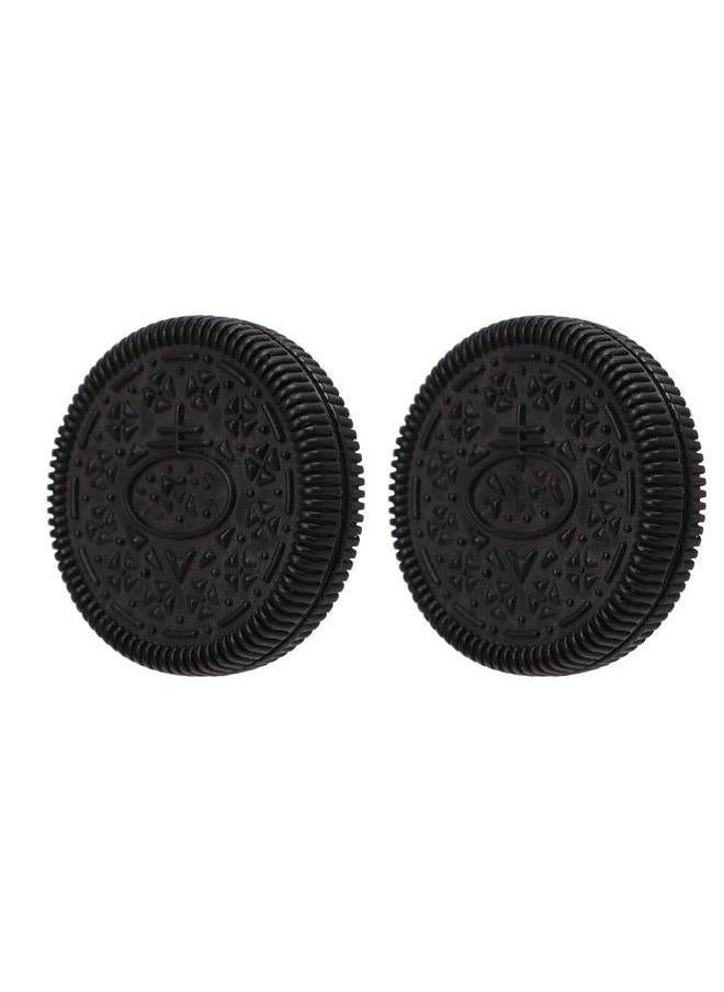 2 PCS Fidget Slider Biscuit Shape Magnetic Push Fingertip Stress Relief Toys