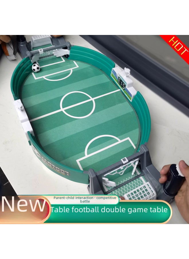Children's Tabletop Football Competition Table Desktop Double Player Focus Toy Interactive Boys Table Game Parent-child Game-Specifications:Upgraded Football Table (medium) 4 Balls