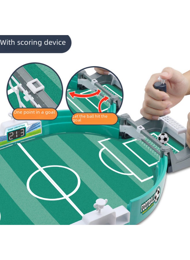Children's Tabletop Football Competition Table Desktop Double Player Focus Toy Interactive Boys Table Game Parent-child Game-Specifications:Upgraded Football Table (medium) 4 Balls