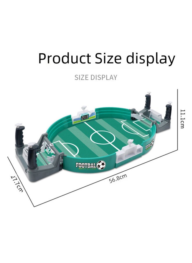 Children's Tabletop Football Competition Table Desktop Double Player Focus Toy Interactive Boys Table Game Parent-child Game-Specifications:Upgraded Football Table (medium) 4 Balls