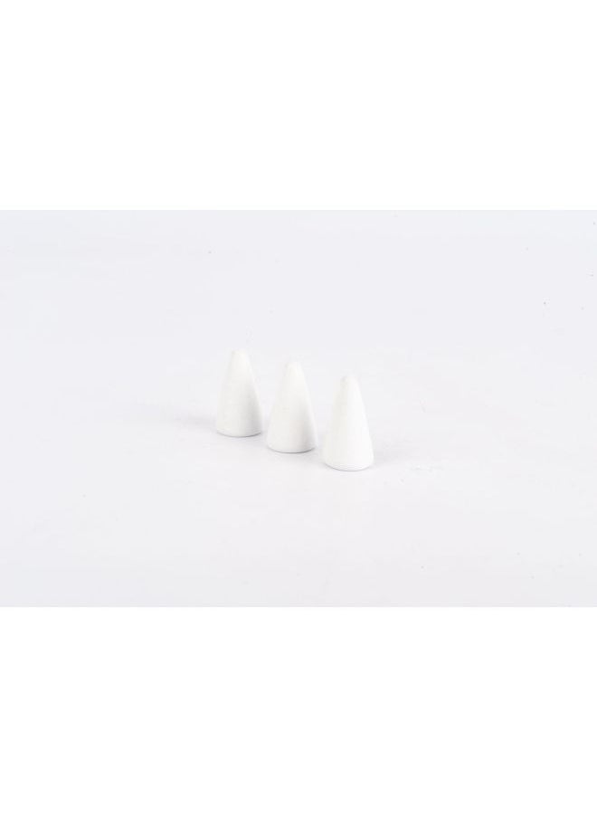Children's Educational Game Chess Color Flying Chess Wooden Checkers Parent-child Interactive Board Game Toy Conical Chess-Color:White
