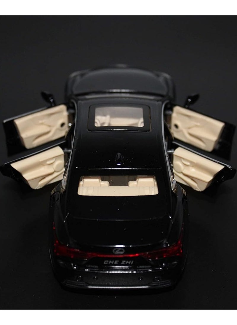 1:32 Diecast Metal Pullback Toy Car – Hybrid Toy Car for Boys | Black DC Model, Best Gift for Kids