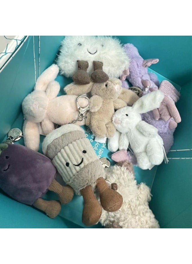 --- Pendant/Hanging Series Collection Plush Toy Gift Doll Soothing Gift Girl Soothing-Color:Mushroom Pendant-Height:Free 3b Dust Bag
