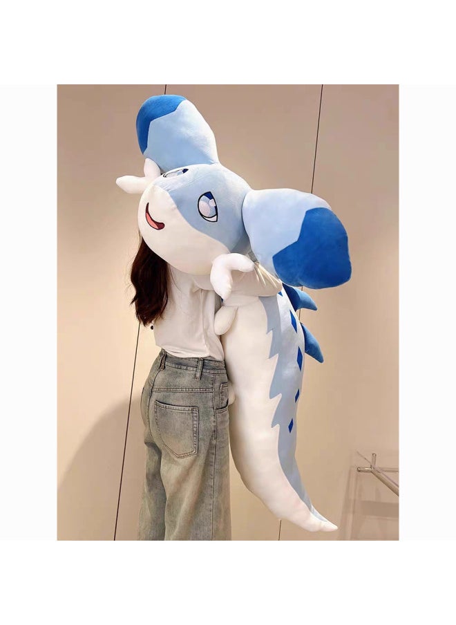 [45000 People Praise] Blue Spin Skunk Magic Beast Palu Doll Plush Toy Creative Doll Long Sleeping-Color:Whirling Phantom Beast Palu-Height:180cm