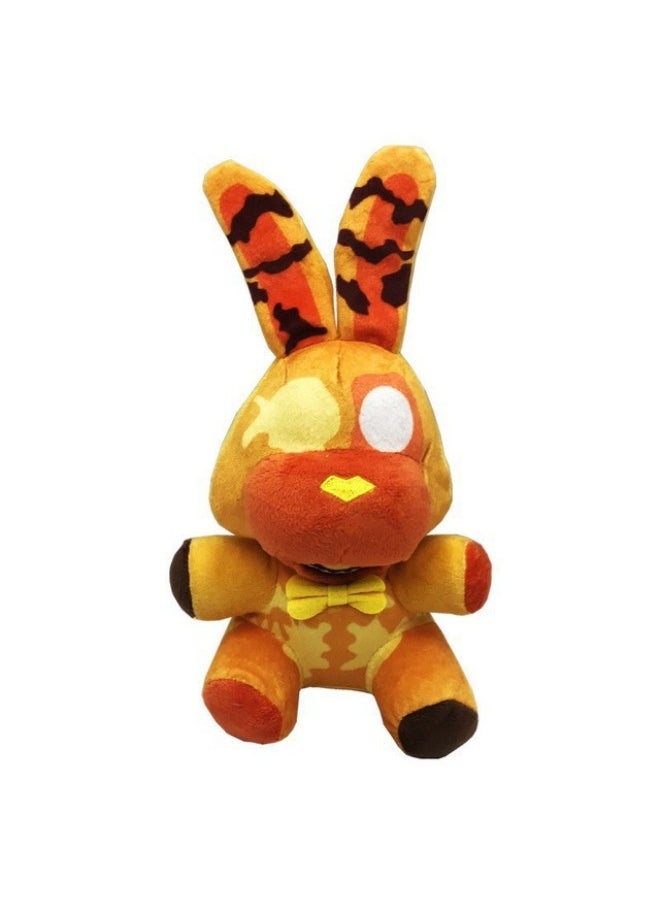 Midnight Bear Plush Toy - 18cm 1st to 6th Generation Little Red Fox, Brown Bear, Purple Rabbit FNAF Dolls