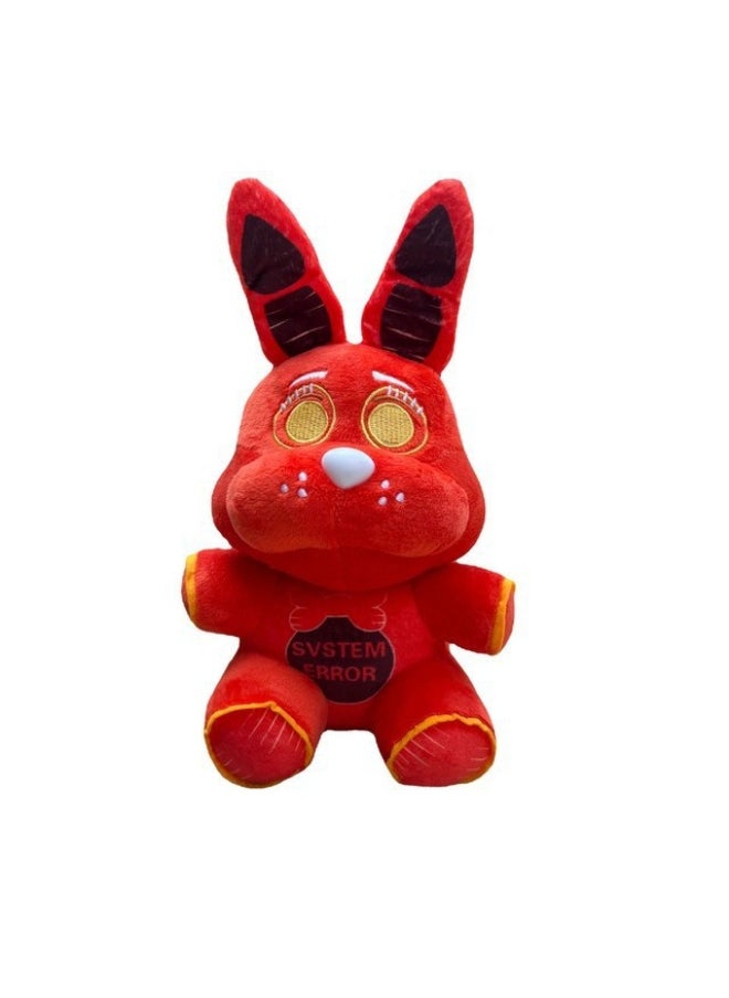 Midnight Bear Plush Toy - 18cm Little Red Fox, Brown Bear, Purple Rabbit FNAF Doll (Generations 1-6)