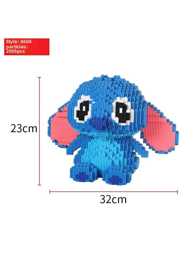 Compatible With Lego Large Blocks In Series With Tiny Particles Assembled Children's Toys Puzzle Blocks Supply-Color:8604