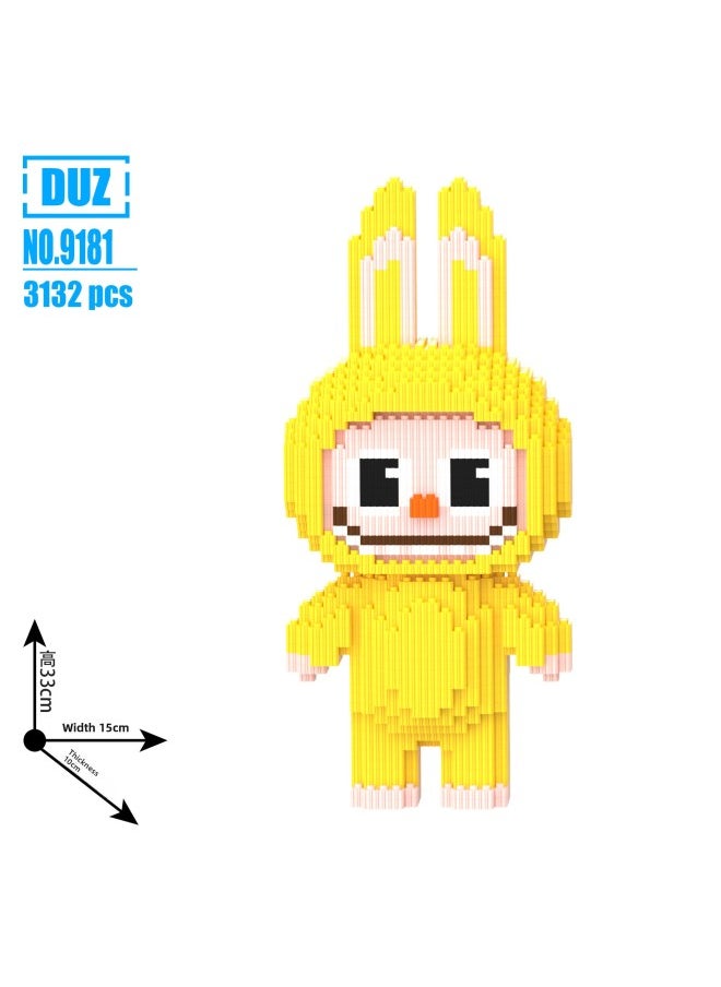 Compatible With Lego Large Blocks In Series With Tiny Particles Assembled Children's Toys Puzzle Blocks Supply-Color:9181