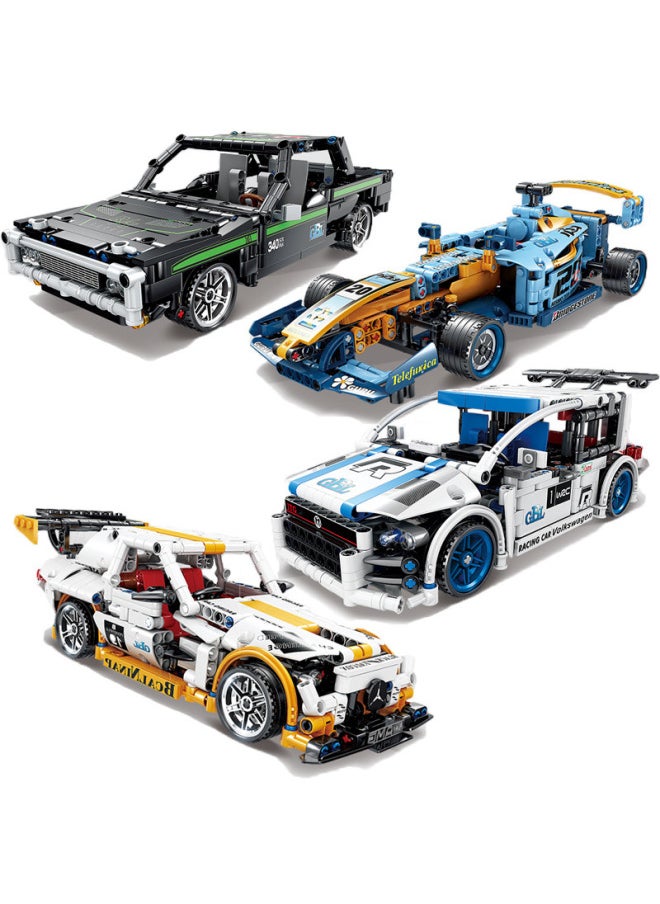 Gao Bole 1031 Mechanical Engineer Huili Racing Car Compatible With Lego Spliced Building Blocks KY1016-19-Color:Kai Zhi 1057(IMP Rally Car)