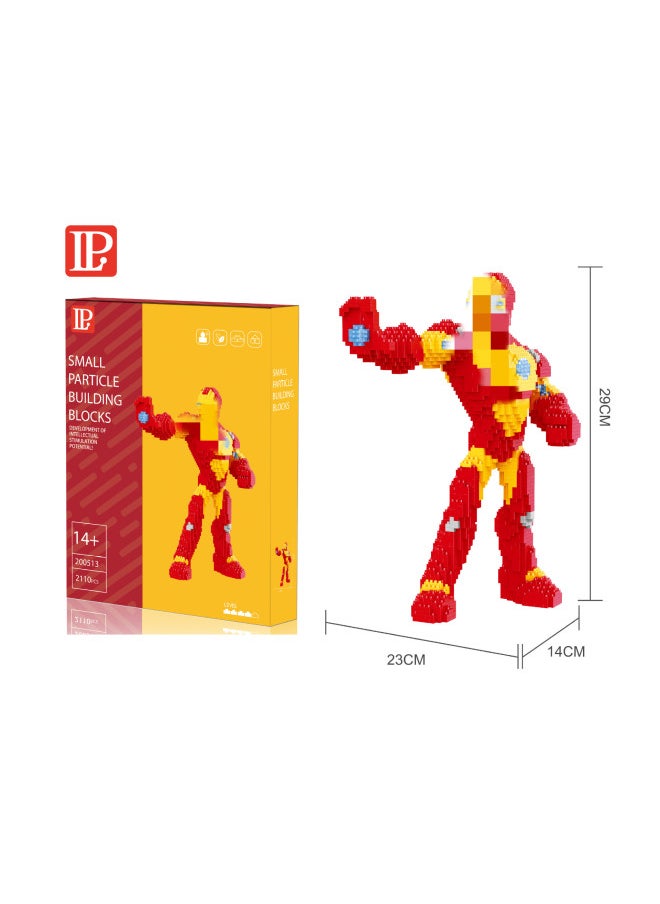 LP Toy Building Blocks Cartoon Animation Model Creative Toys Assembled DIY Toys 200503~200561 Wholesale-Color:lp-200513 Steel