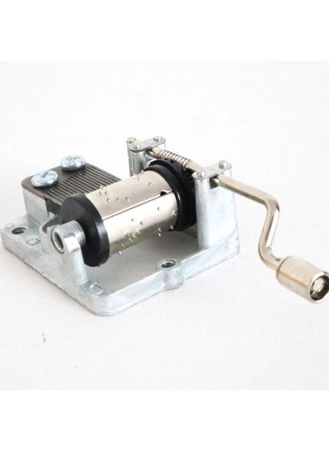 Hand-cranked Music Bell Music Box Movement Music Box Movement Wooden Music Bell All Kinds Of Famous Music Movement Wholesale-Color:Gray Silver Plated-Dimensions:Missing Through Time And Space