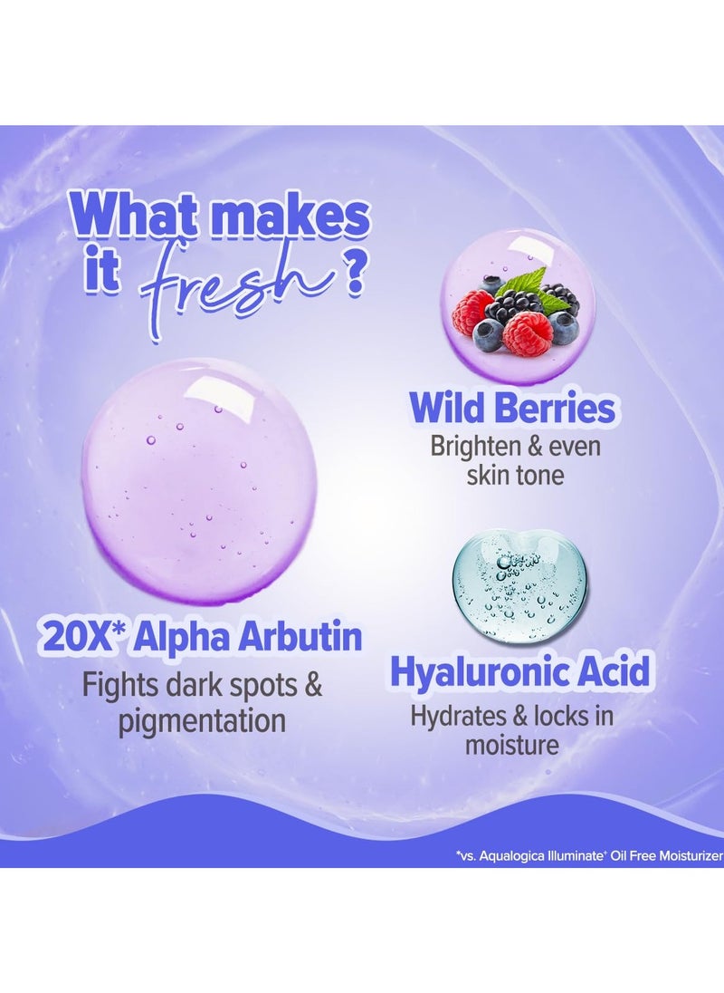 lluminate+ 20x* Alpha Arbutin Luminous Essence Serum - 50ml|Power of 20x* Alpha Arbutin | Fights Pigmentation & Uneven Skin Tone | Hydrates & Plumps Skin