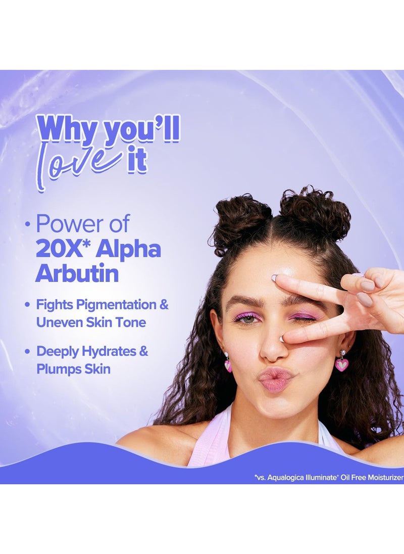 lluminate+ 20x* Alpha Arbutin Luminous Essence Serum - 50ml|Power of 20x* Alpha Arbutin | Fights Pigmentation & Uneven Skin Tone | Hydrates & Plumps Skin