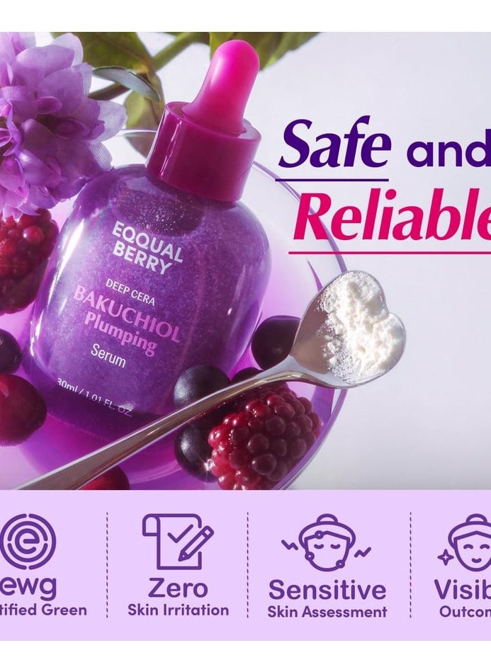 EQQUALBERRY - Bakuchiol Plumping Serum 30 ml