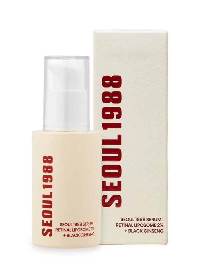 SEOUL 1988 Serum : Retinal Liposome 2% + Black Ginseng, 30ml/1