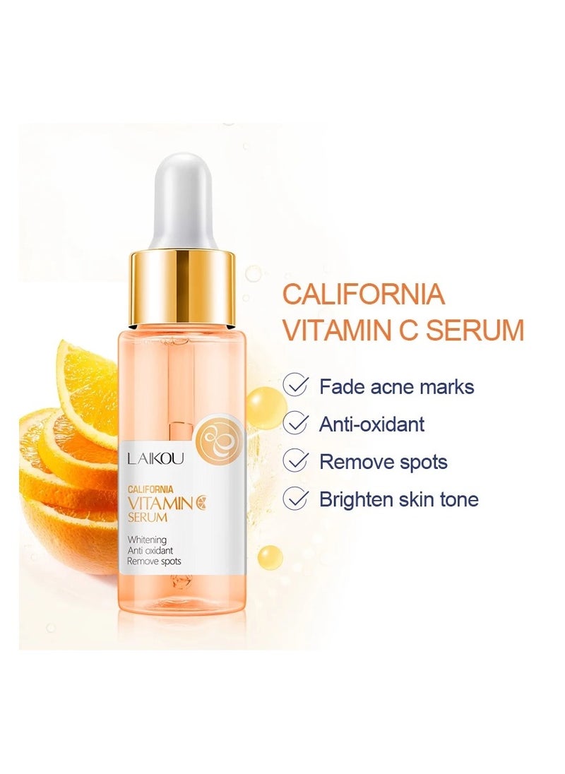 LAIKOU VC Whitening + Sakura Serum Vitamin C Essence Brightening Reduce Redness